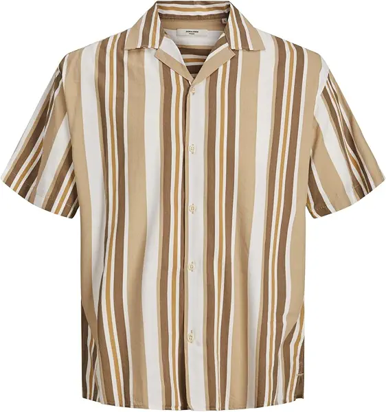 سعر ومواصفات JACK & JONES Men's Tropic Resort Short-Sleeves Relax Shirt (B0BFJLLQSY) على Amazon EG