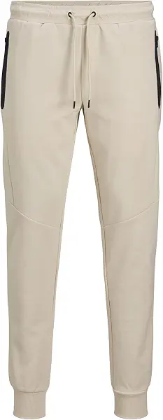سعر ومواصفات JACK & JONES Men's Twill Fusion Track Pants (pack of 1) - Moonbeam (B0CR1BNPJG) على Amazon EG