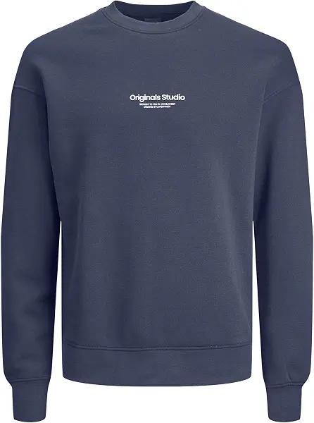 سعر ومواصفات JACK & JONES Men's Vester-Bro Crew-Neck Sweatshirt (B0CXQZRL1K) على Amazon EG