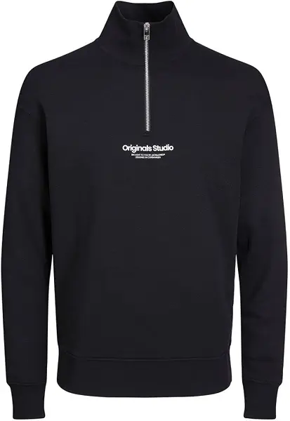 سعر ومواصفات JACK & JONES Men's Vester-Bro Quarter Zip Sweatshirt (B0BRP2HKTT) على Amazon EG