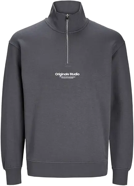 سعر ومواصفات JACK & JONES Men's Vester-Bro Quarter Zip Sweatshirt (pack of 1) (B0CQZ2ZV4C) على Amazon EG