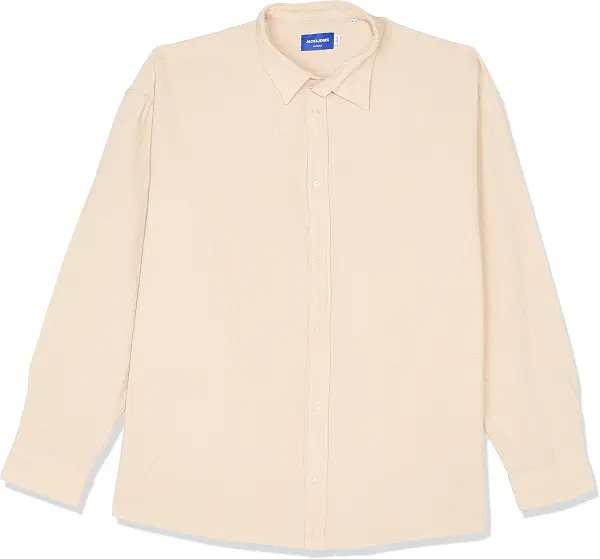 سعر ومواصفات JACK & JONES Mens Bronx Slub Long-Sleeves Modern (pack of 1) (B0DK7GT2N1) على Amazon EG