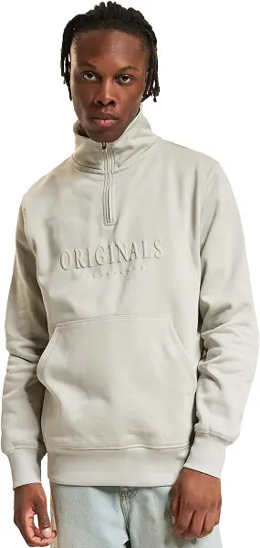 سعر ومواصفات JACK & JONES mens Frederiksberg Quarter Zip Sweatshirt (pack of 1) (B0DJ8W8LDC) على Amazon EG