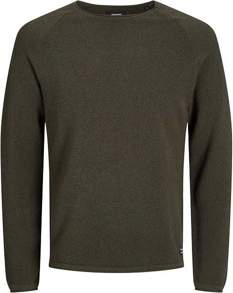 سعر ومواصفات JACK & JONES mens Hill Crew Neck Pullover (pack of 1) (B07V1F9G19) على Amazon EG
