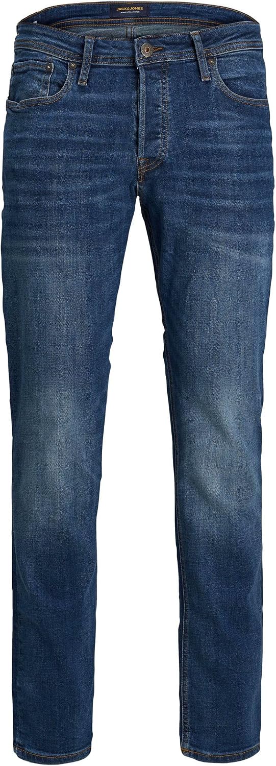 سعر ومواصفات JACK & JONES Mens Itim Original Am 782 50Sps Noos Straight Jeans Pants, Color: Blue, Size: (B07FRB9CS8) على Amazon EG