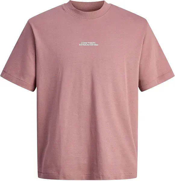 سعر ومواصفات JACK & JONES Mens JCOCOVER SCRIPT BACK TEE SS CREW NECK Classic (pack of 1) (B0DQL9Y1L6) على Amazon EG