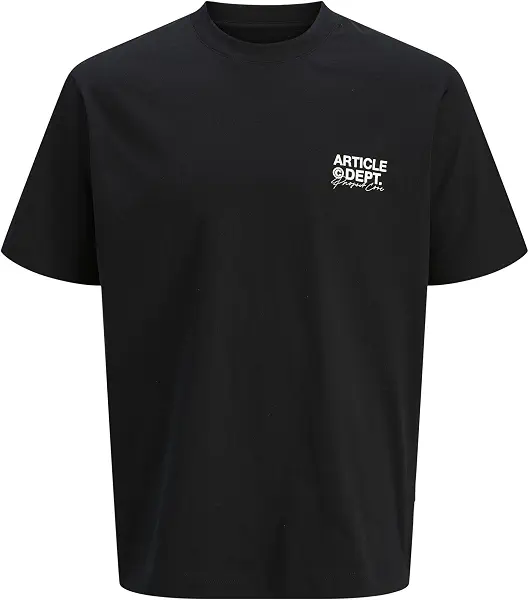 سعر ومواصفات JACK & JONES Mens JCODYNAMIC DUST TEE SS CREW NECK LN Modern (pack of 1) - Black (B0D96NGFFV) على Amazon EG