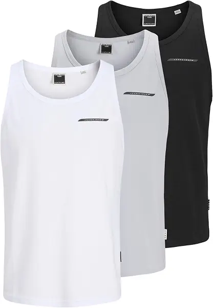 سعر ومواصفات JACK & JONES Mens JCOFUSION TANK TOP 3PK MP Classic (pack of 1) (B0DKFVVYLN) على Amazon EG