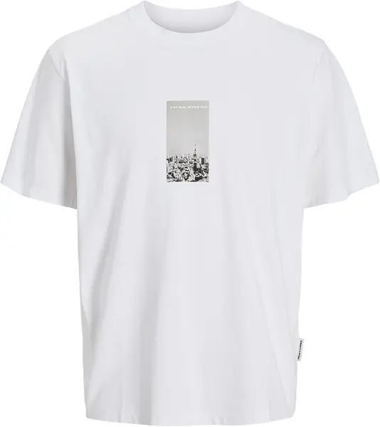 سعر ومواصفات JACK & JONES Mens JCOPACER PHOTO BRANDING TEE SS CREW NECK Modern (pack of 1) (B0D99VRCDC) على Amazon EG