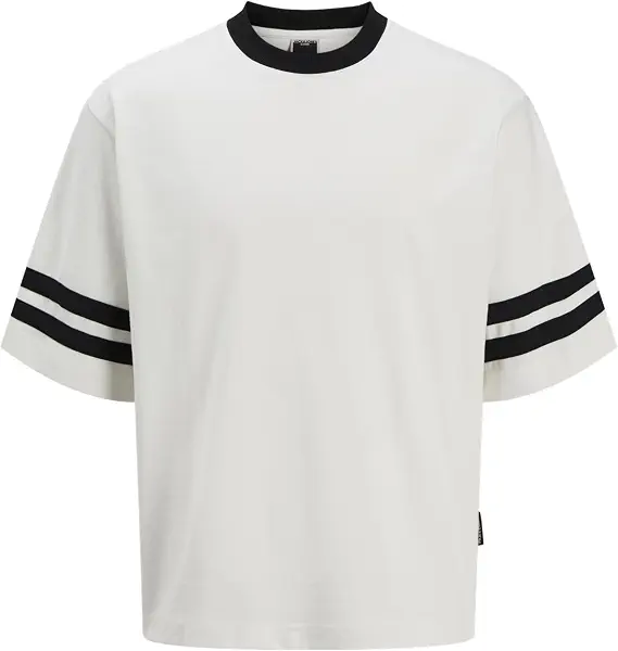 سعر ومواصفات JACK & JONES Mens JCORETREAT CONTRAST STRIPE SS CREW NECK Classic (pack of 1) (B0DFMLTYBB) على Amazon EG