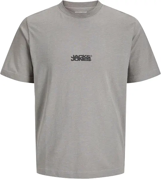 سعر ومواصفات JACK & JONES Mens JCOSAGO LOGO SLUB TEE SS CREW NECK PLS Classic (pack of 1) - Gray Flannel (B0DFMQXGGJ) على Amazon EG
