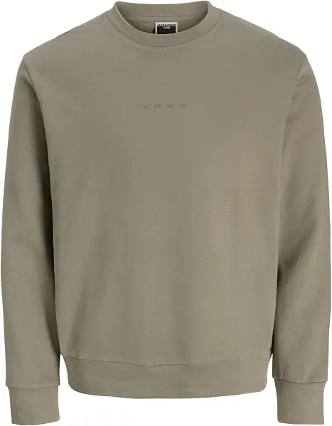 سعر ومواصفات JACK & JONES mens JCOSTANCE SWEAT CREW NECK Sweater - Vetiver (B0DQLDY64Y) على Amazon EG