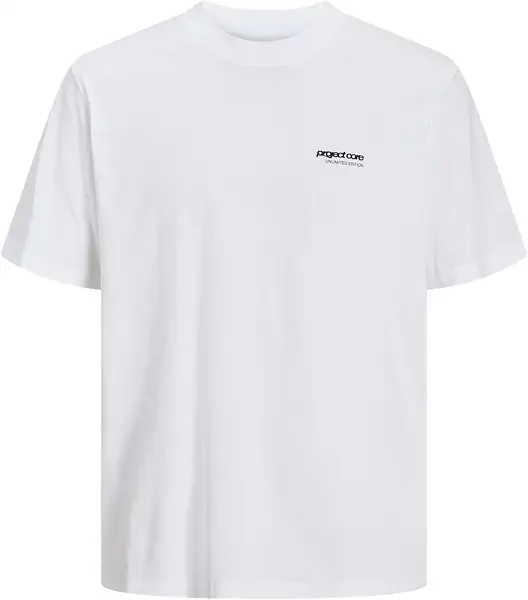 سعر ومواصفات JACK & JONES Mens JCOTARMAC CAMO BACK TEE SS CREW NECK Modern - Bright White (B0D975VLXL) على Amazon EG