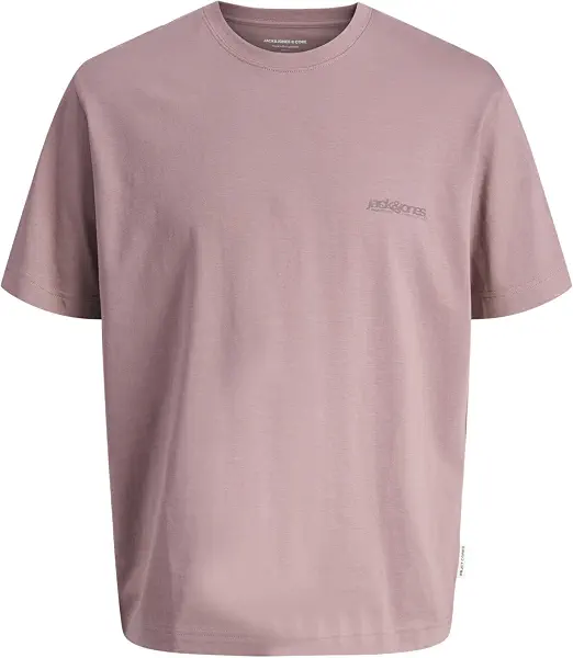 سعر ومواصفات JACK & JONES Mens JCOUNION BACK PRINT JJ TEE SS CREW NECK Classic (pack of 1) - Grape Shake (B0DQLJ73XG) على Amazon EG