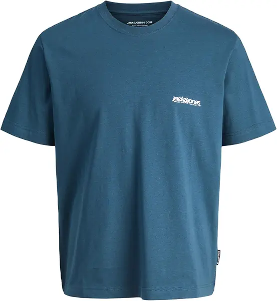 سعر ومواصفات JACK & JONES Mens JCOUNION BACK PRINT JJ TEE SS CREW NECK Classic (pack of 1) - Titan (B0DQLK8FBP) على Amazon EG
