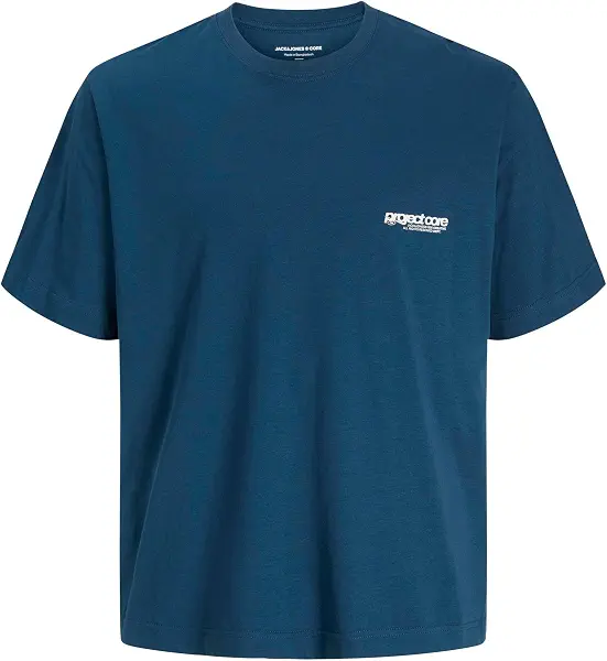 سعر ومواصفات JACK & JONES Mens JCOUNION BACK PRINT TEE SS CREW NOOS T-Shirts & Tops (pack of 1) - Titan (B0DQLLRK42) على Amazon EG