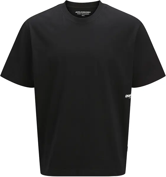 سعر ومواصفات JACK & JONES Mens JCOUNION SMALL PRINT TEE SS CREW NECK Modern (pack of 1) - Black (B0D9C6SYDN) على Amazon EG