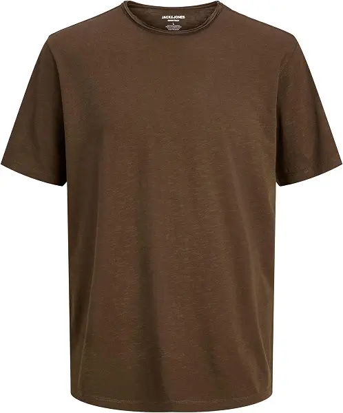 سعر ومواصفات JACK & JONES Mens JJEBASHER TEE O-NECK SS NOOS Modern (pack of 1) - Delicioso (B0DKK52VL1) على Amazon EG