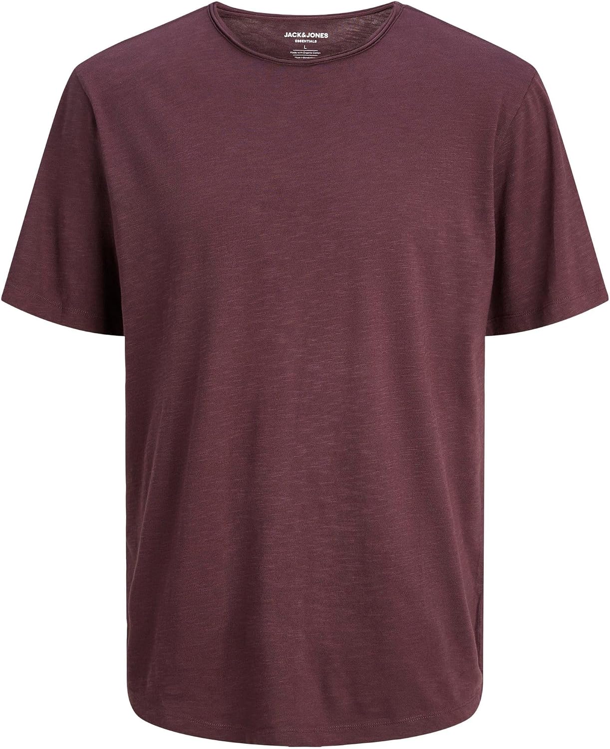 سعر ومواصفات JACK & JONES Mens JJEBASHER TEE O-NECK SS NOOS Modern (pack of 1) - Plum Perfect (B0DKKMZT4Q) على Amazon EG