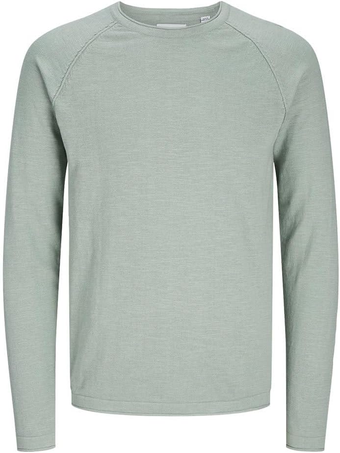 سعر ومواصفات JACK & JONES mens JJEBREEZE KNIT CREW NECK SN Hooded Sweatshirt (pack of 1) - Iceberg Green (B0D1CFWVHL) على Amazon EG