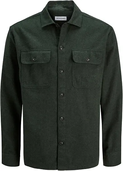 سعر ومواصفات JACK & JONES Mens JJECHARGE OVERSHIRT LS NOOS Modern (B0DKK4P2W9) على Amazon EG