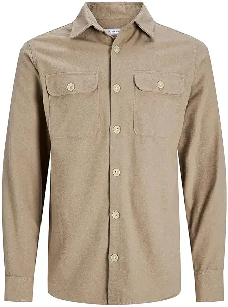 سعر ومواصفات JACK & JONES mens Jjedarren Buffalo Overshirt Ls Noos Modern - Crockery (B0CL8BWGQQ) على Amazon EG