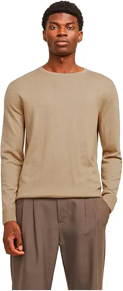 سعر ومواصفات JACK & JONES mens JJEEMIL KNIT CREW NECK NOOS Hooded Sweatshirt (pack of 1) - Coriander (B0CZWCWGCR) على Amazon EG