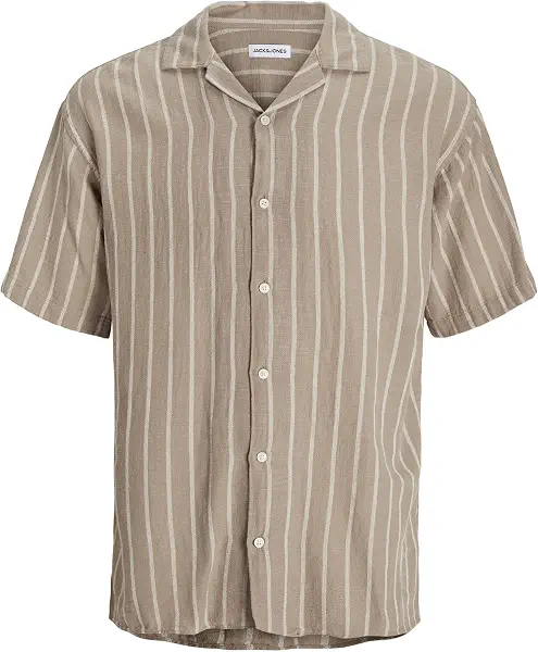 سعر ومواصفات JACK & JONES Mens JJEENZO STRIPE RESORT SHIRT SS SN Modern (B0CZS5X35H) على Amazon EG