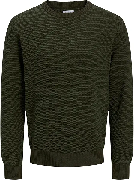سعر ومواصفات JACK & JONES mens JJEGLOBE KNIT CREW NECK NOOS Pullover (B0DKJZT5RV) على Amazon EG