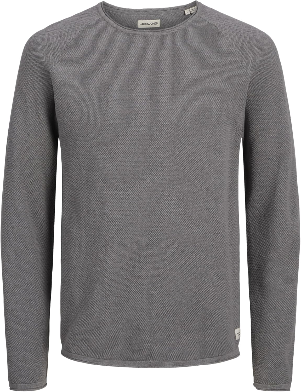 سعر ومواصفات JACK & JONES mens JJEHILL KNIT CREW NECK NOOS Hooded Sweatshirt (pack of 1) - Castlerock (B0D17FH4K2) على Amazon EG