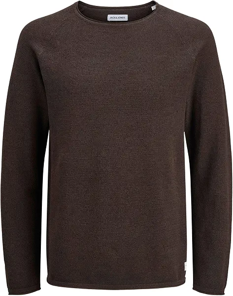 سعر ومواصفات JACK & JONES mens JJEHILL KNIT CREW NECK NOOS Hooded Sweatshirt (pack of 1) (B0DKKXJ6YZ) على Amazon EG