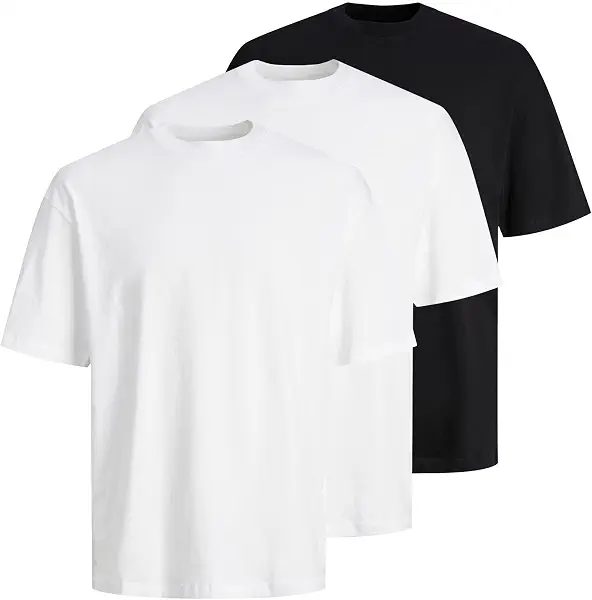 سعر ومواصفات JACK & JONES Mens JJHUGO LOOSE TEE SS CREW NECK 3PK MP Modern (B0DW4H18SS) على Amazon EG
