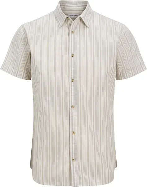 سعر ومواصفات JACK & JONES Mens JJJOSHUA OXFORD STRIPE SHIRT S/S Modern (pack of 1) (B0D4R4MWPR) على Amazon EG