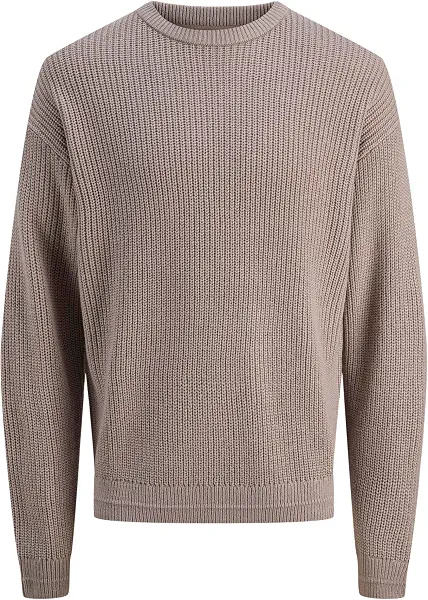 سعر ومواصفات JACK & JONES mens JJKAITO KNIT CREW NECK BF Hooded Sweatshirt - Atmosphere (B0DN4KPDBL) على Amazon EG