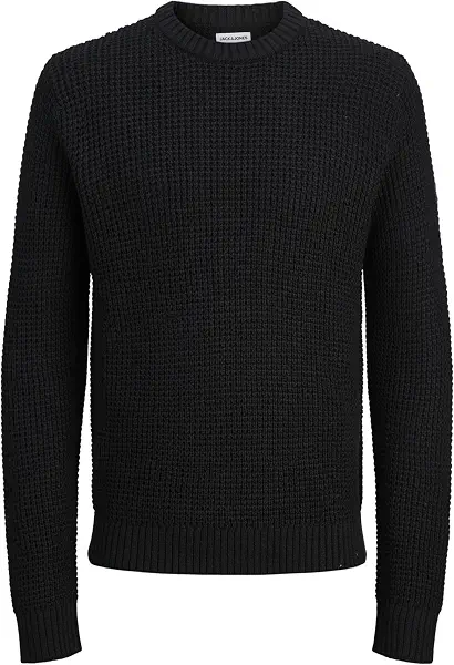 سعر ومواصفات JACK & JONES mens JJLINK KNIT CREW NECK Hooded Sweatshirt (B0DN25M3MF) على Amazon EG
