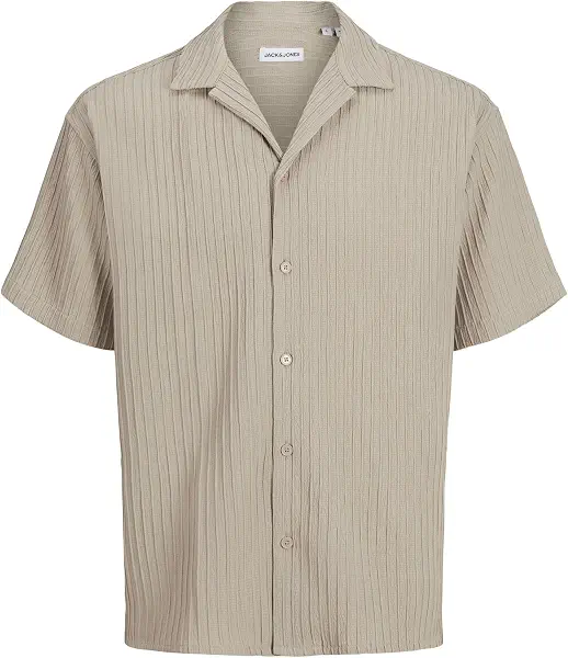 سعر ومواصفات JACK & JONES Mens JJMASSIMO RESORT SHIRT SS LN Modern (B0D43YVPCW) على Amazon EG