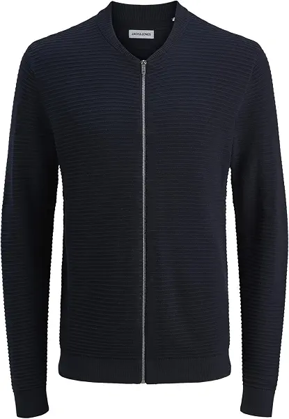 سعر ومواصفات JACK & JONES mens JJOTTO KNIT ZIP CARDIGAN AW25 Hooded Sweatshirt (pack of 1) (B0DN27PLRH) على Amazon EG