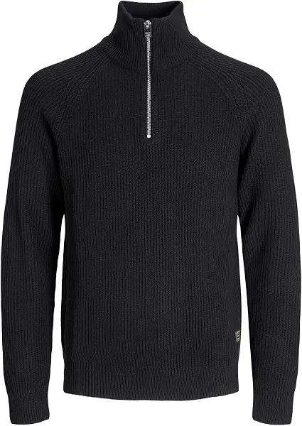 سعر ومواصفات JACK & JONES mens JJPANNEL KNIT HALF ZIP AW25 Hooded Sweatshirt (pack of 1) (B0DN53LBHC) على Amazon EG