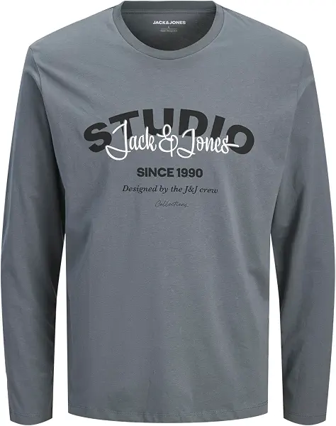 سعر ومواصفات JACK & JONES Mens JJYUKI TEE LS CREW NECK BF Modern (pack of 1) (B0DN21W7K3) على Amazon EG