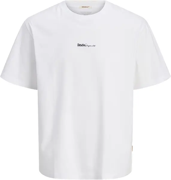 سعر ومواصفات JACK & JONES Mens JORACAPULCO MINIMAL BRANDING TEE SS CN Classic (pack of 1) - Bright White (B0DFHGNNX3) على Amazon EG