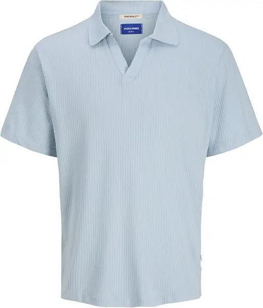 سعر ومواصفات JACK & JONES Mens JORACAPULCO TEXTURE POLO SS Classic (pack of 1) - Skyway (B0DFMLBJL7) على Amazon EG