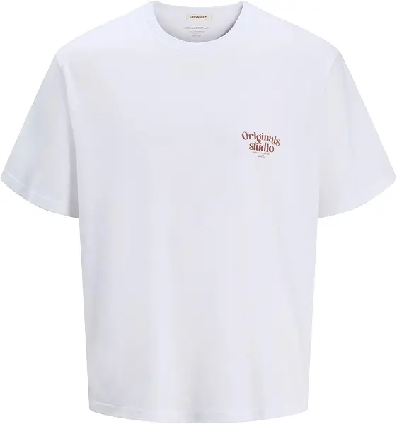 سعر ومواصفات JACK & JONES Mens JORACAPULCO TYPE TEE SS CREW NECK Classic (pack of 1) - Bright White (B0DFMXPBHT) على Amazon EG