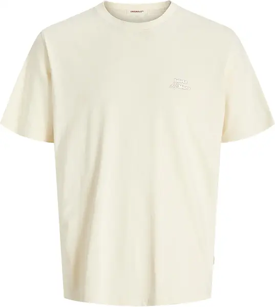 سعر ومواصفات JACK & JONES Mens JORALMERIA BACK TEE SS CREW NECK PLS Classic (pack of 1) (B0DFRHLKCD) على Amazon EG