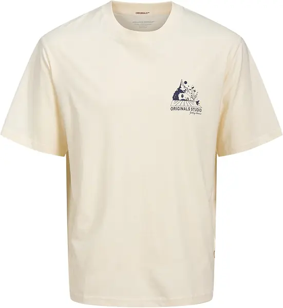 سعر ومواصفات JACK & JONES Mens JORBELLAGIO COLLAGE TEE SS CREW NECK Classic (pack of 1) (B0DFHNNS9J) على Amazon EG