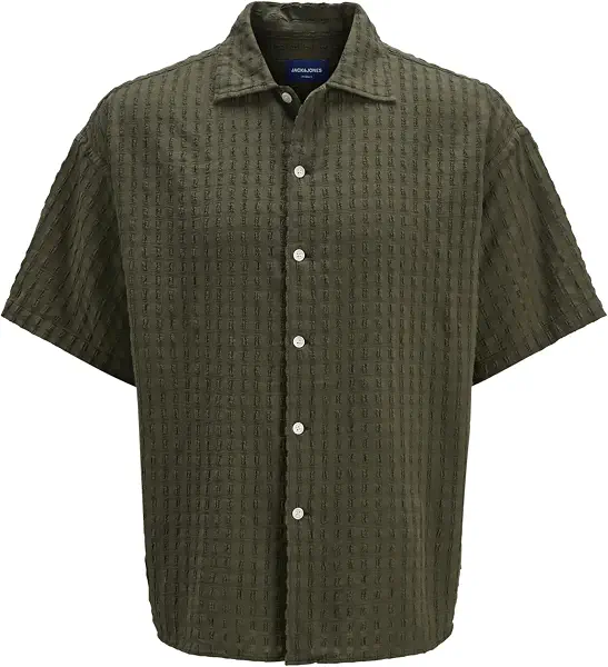 سعر ومواصفات JACK & JONES Mens JORBELLAGIO SEERSUCKER SHIRT SS Streetwear (pack of 1) (B0DFMQ7PPX) على Amazon EG