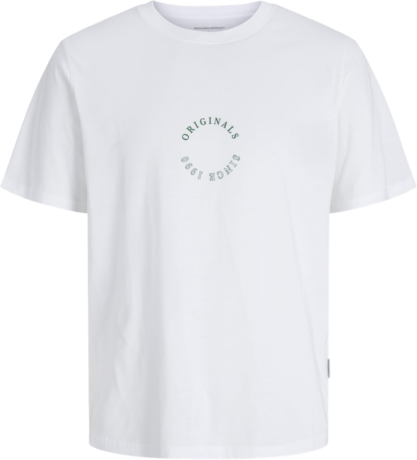 سعر ومواصفات JACK & JONES Mens JORBILLYBURG MINIMAL TEE SS CREW NECK Classic (pack of 1) - Bright White (B0DQLKGBPX) على Amazon EG