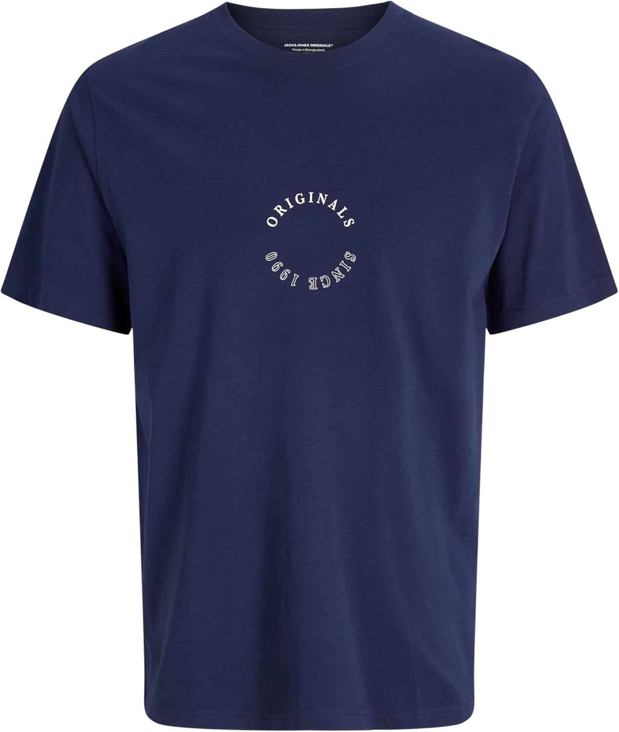 سعر ومواصفات JACK & JONES Mens JORBILLYBURG MINIMAL TEE SS CREW NECK Classic (pack of 1) - Ocean Cavern (B0DQLLB1K2) على Amazon EG