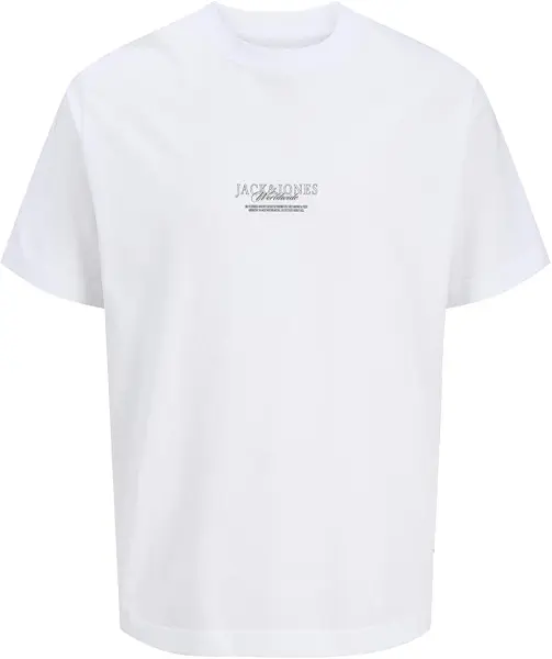 سعر ومواصفات JACK & JONES Mens JORBLEECKER AOP BOX TEE SS CN T-Shirts & Tops - Bright White (B0DZD9RRVL) على Amazon EG