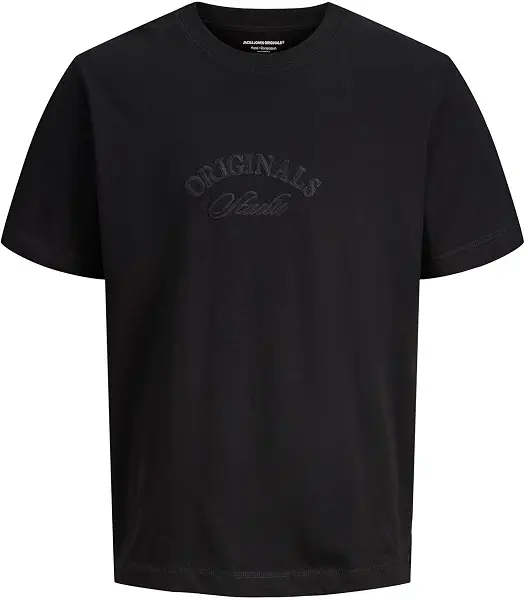 سعر ومواصفات JACK & JONES Mens JORBLEECKER BRANDING TEE SS CN T-Shirts & Tops - Black (B0DZHSR7W5) على Amazon EG