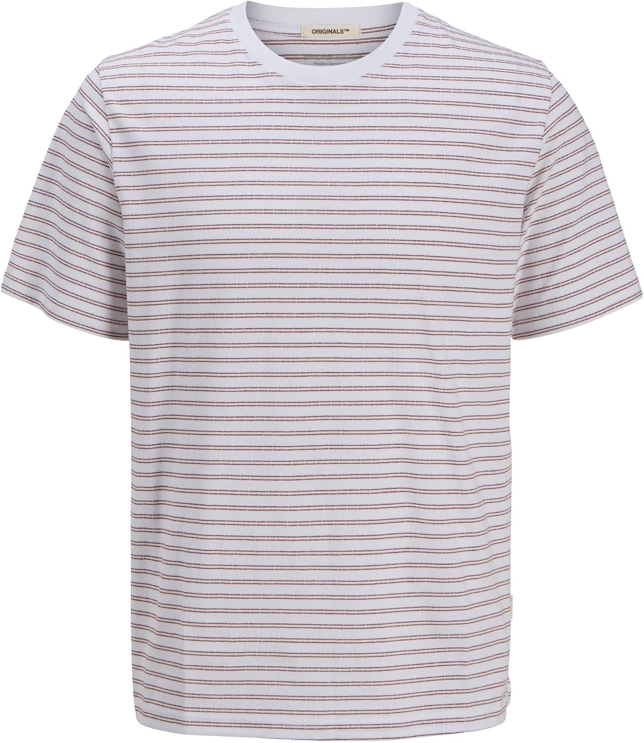 سعر ومواصفات JACK & JONES Mens JORCANGGU STRIPE TEE SS CREW NECK Classic (pack of 1) - Bright White (B0DFHG3D27) على Amazon EG